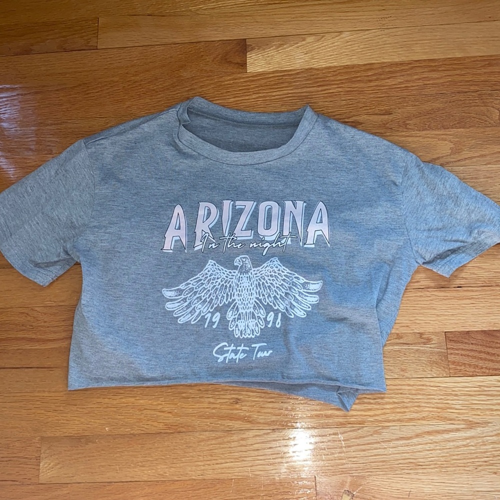 Cropped graphic t-shirt